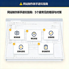 榆林建站-网站制作新手避坑指南：5个最常见的错误与对策