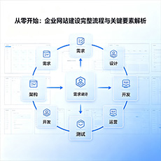 榆林建站-从零开始：企业网站建设完整流程与关键要素解析