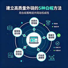 吴堡建站-建立高质量外链的5种白帽方法